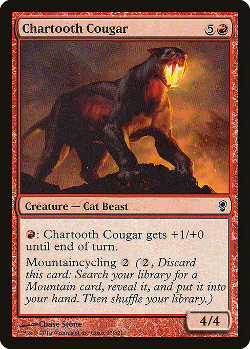 Chartooth Cougar (139) - Conspiracy - Game On