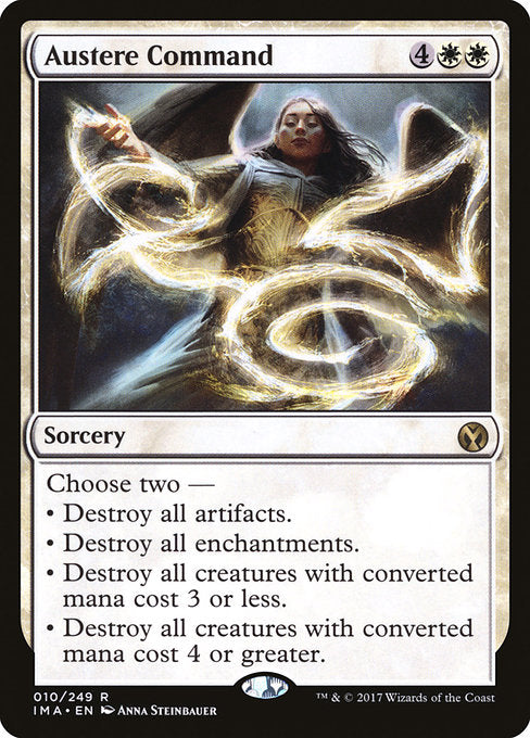 Austere Command (10) (Foil) - Iconic Masters - Game On