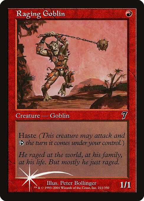 Raging Goblin (211★) - Seventh Edition - Game On