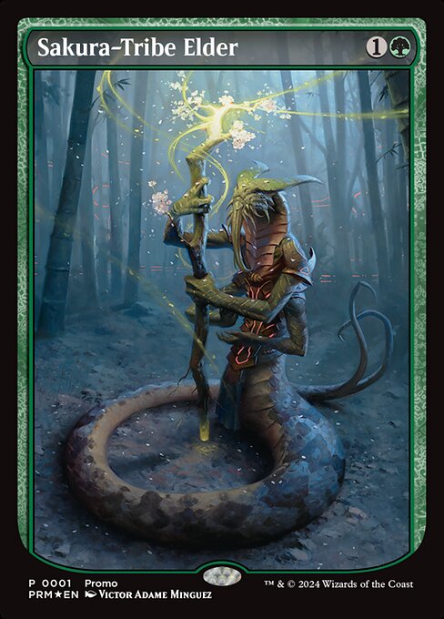 Sakura-Tribe Elder (1) - FULL ART (Foil) - Love Your LGS 2024 - Game On