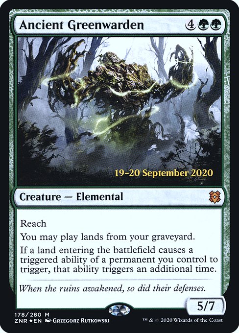 Ancient Greenwarden (178s) (Foil) - Zendikar Rising Promos - Game On