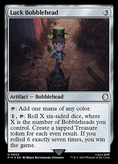 Luck Bobblehead (663) (Foil) - Fallout - Game On