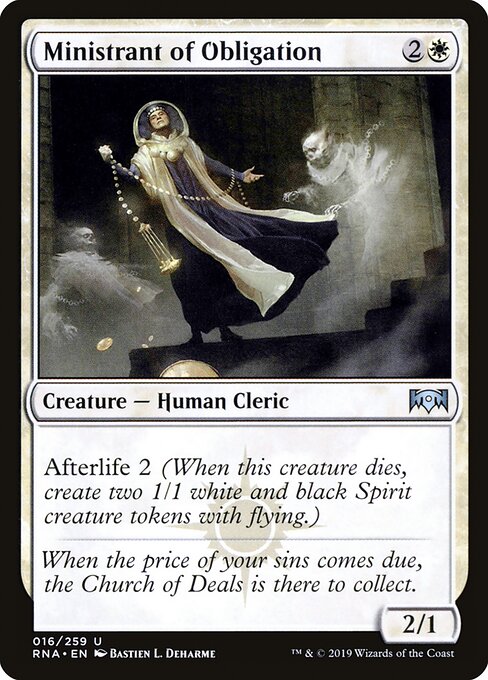 Ministrant of Obligation (16) - Ravnica Allegiance - Game On