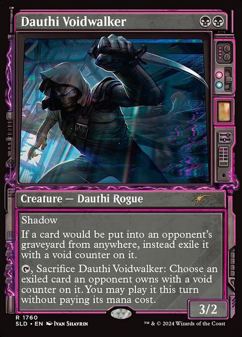 Dauthi Voidwalker (1760) - SHOWCASE - Secret Lair Drop - Game On