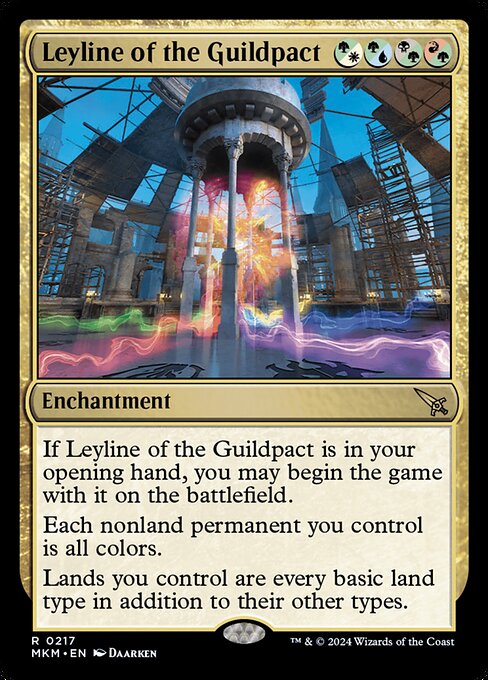Leyline of the Guildpact (217) (Foil) - Murders at Karlov Manor - Game On