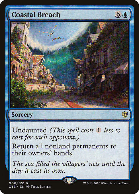 Coastal Breach (6) - Commander 2016 - Game On