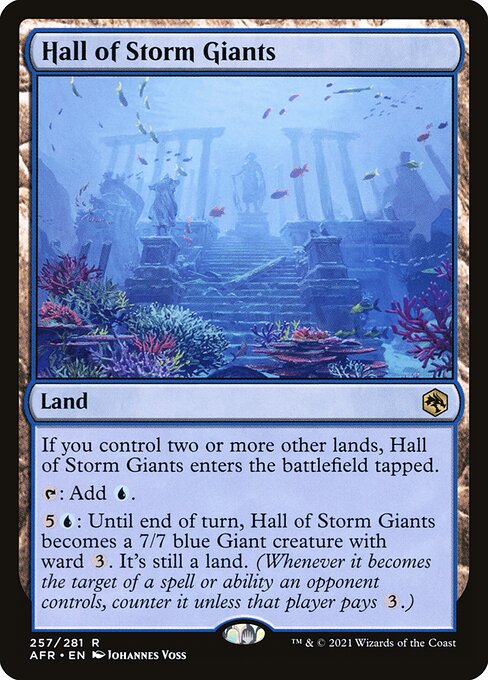 Hall of Storm Giants (257) - Adventures in the Forgotten Realms - Game On