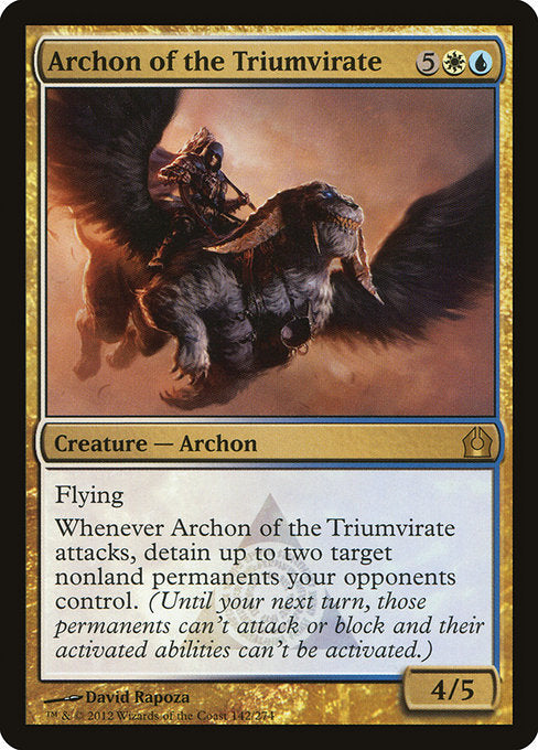 Archon of the Triumvirate (142) (Foil) - Return to Ravnica - Game On
