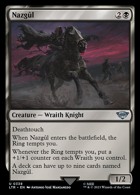 Nazgûl (338) (Foil) - The Lord of the Rings: Tales of Middle-earth - Game On