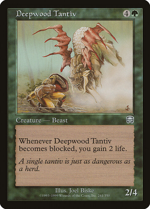 Deepwood Tantiv (241) (Foil) - Mercadian Masques - Game On