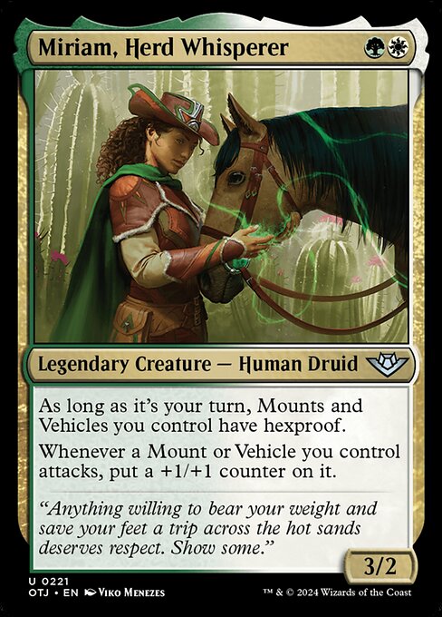 Miriam, Herd Whisperer (221) - Outlaws of Thunder Junction - Game On