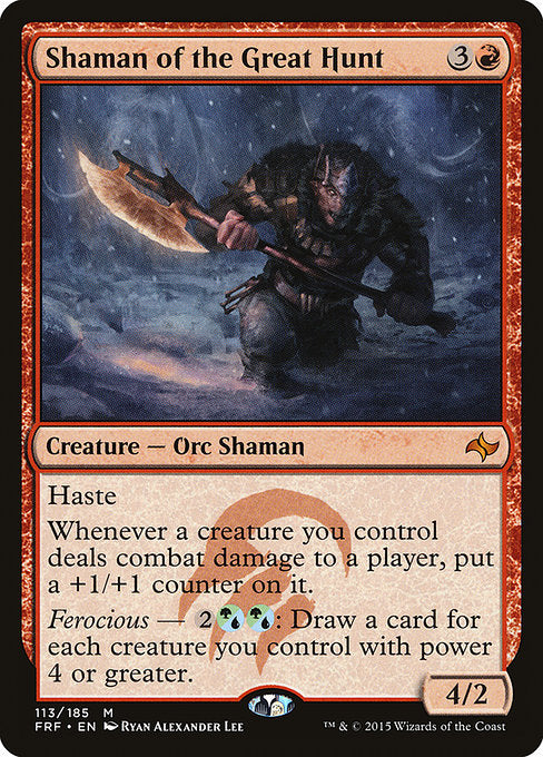 Shaman of the Great Hunt (113) - Fate Reforged - Game On