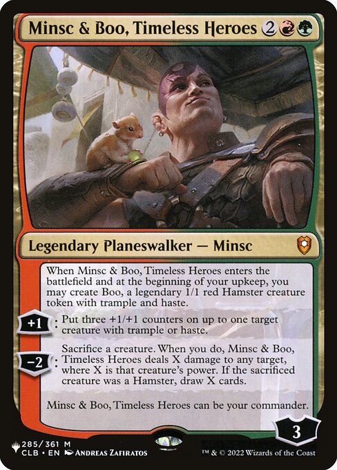Minsc & Boo, Timeless Heroes (CLB-285) - The List - Game On