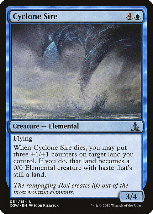 Cyclone Sire (54) (Foil) - Oath of the Gatewatch - Game On