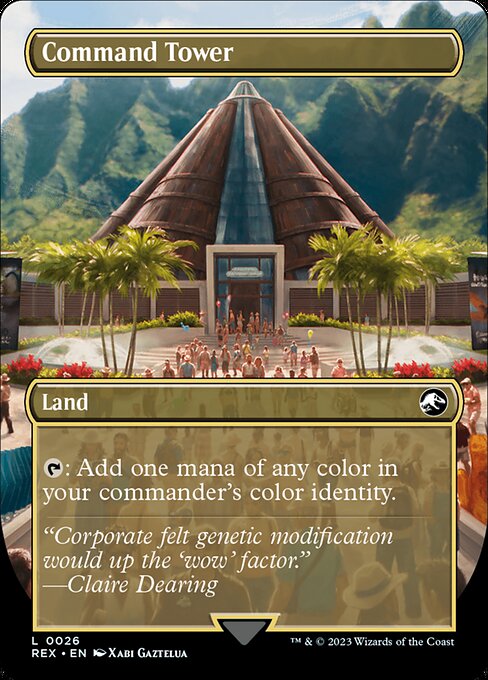 Command Tower // Command Tower (26) - BORDERLESS - Jurassic World Collection - Game On