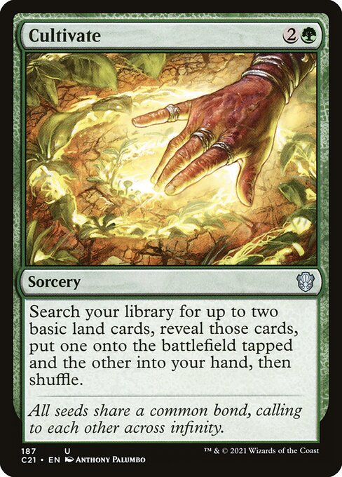 Cultivate (187) - Commander 2021 - Game On