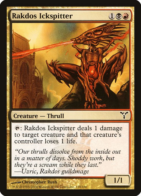 Rakdos Ickspitter (128) (Foil) - Dissension - Game On