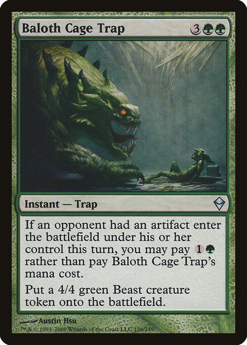 Baloth Cage Trap (156) - Zendikar - Game On