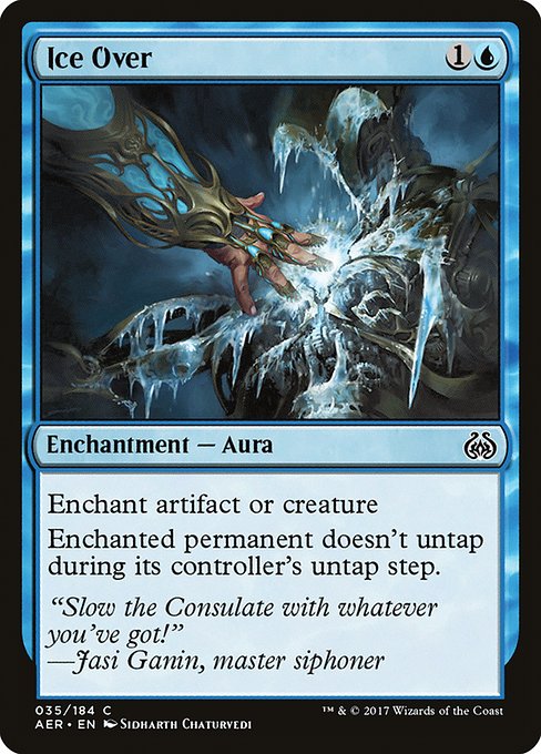 Ice Over (35) (Foil) - Aether Revolt - Game On