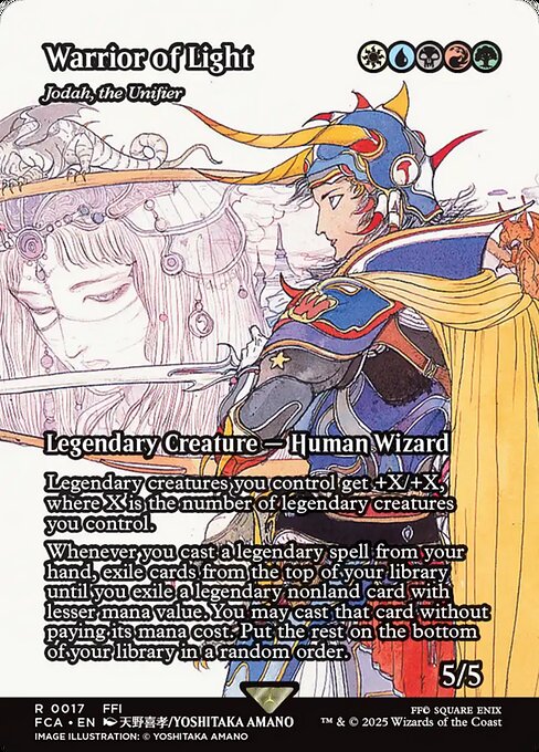 Jodah, the Unifier (17) - BORDERLESS - FULL ART - Final Fantasy: Through the Ages - Game On