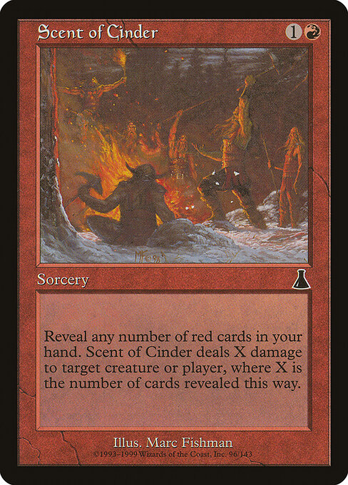 Scent of Cinder (96) (Foil) - Urza's Destiny - Game On