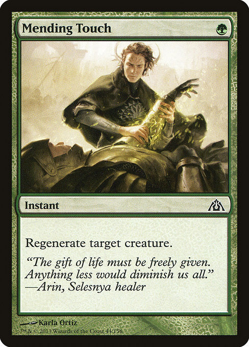 Mending Touch (44) (Foil) - Dragon's Maze - Game On