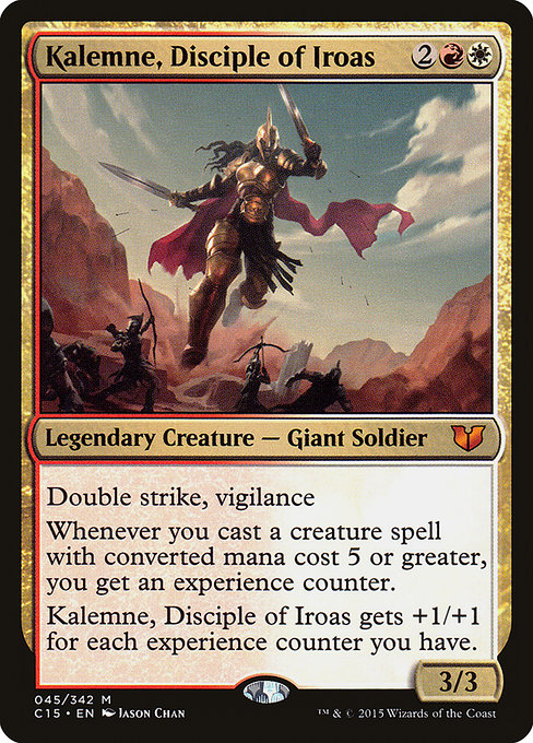 Kalemne, Disciple of Iroas (45) - Commander 2015 - Game On