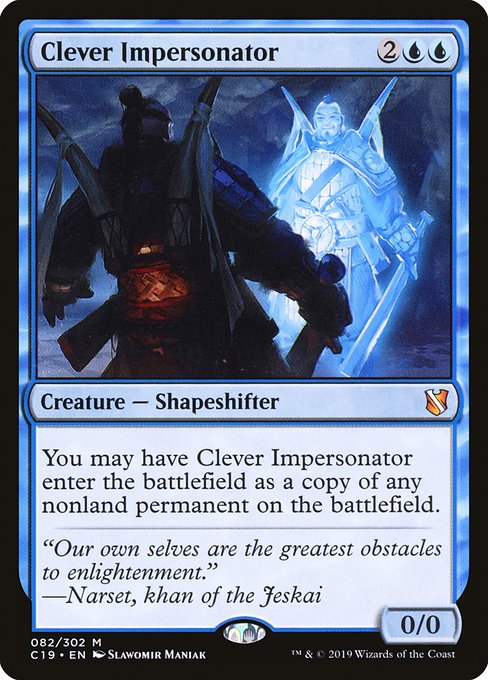 Clever Impersonator (82) - Commander 2019 - Game On