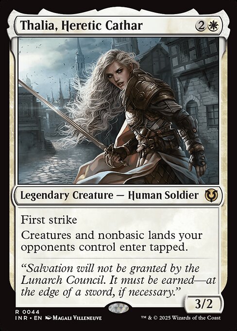 Thalia, Heretic Cathar (44) (Foil) - Innistrad Remastered - Game On