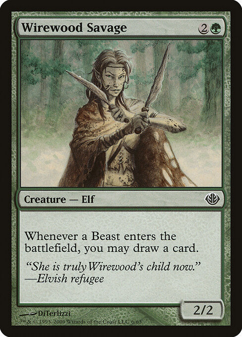 Wirewood Savage (6) - Duel Decks: Garruk vs. Liliana - Game On