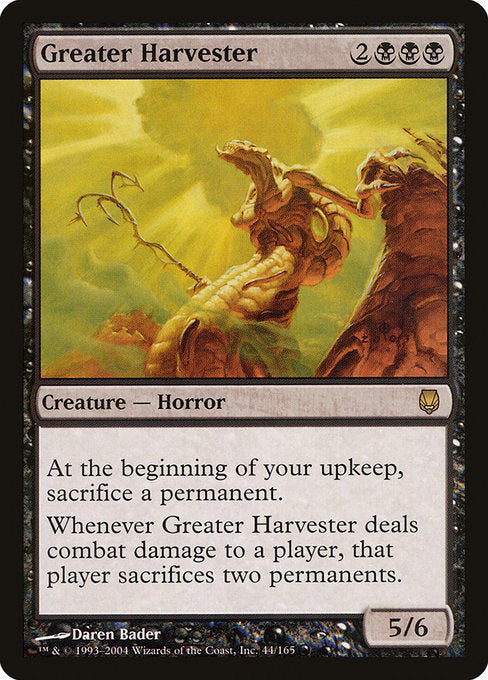 Greater Harvester (44) - Darksteel - Game On