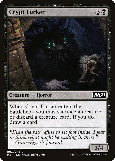 Crypt Lurker (93) - Core Set 2021 - Game On
