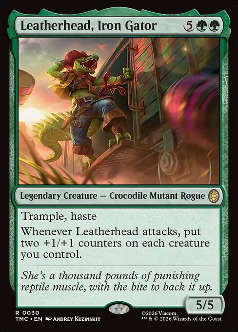 Leatherhead, Iron Gator (30) - Teenage Mutant Ninja Turtles Eternal - Game On