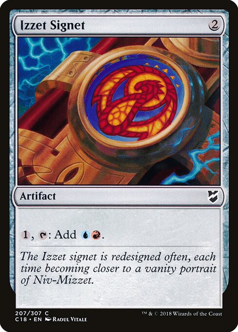 Izzet Signet (207) - Commander 2018 - Game On