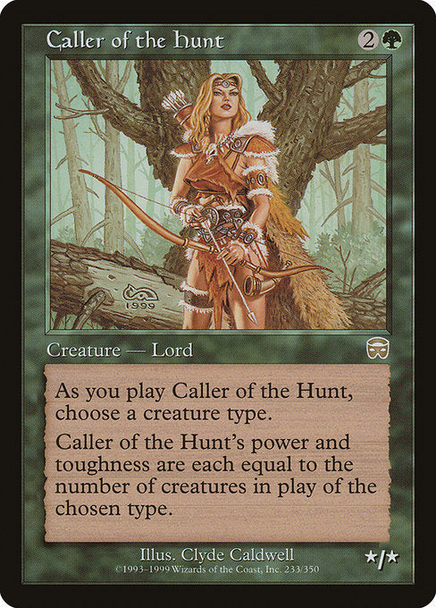 Caller of the Hunt (233) (Foil) - Mercadian Masques - Game On