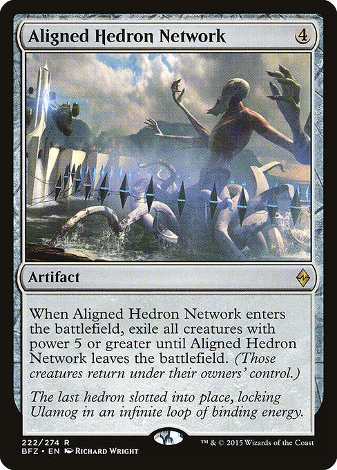 Aligned Hedron Network (222) (Foil) - Battle for Zendikar - Game On