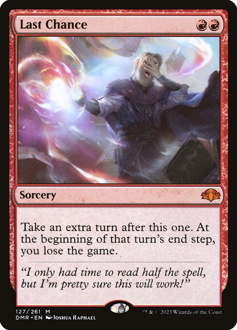 Last Chance (127) - Dominaria Remastered - Game On