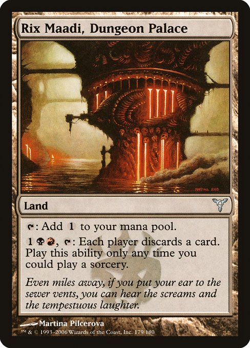 Rix Maadi, Dungeon Palace (179) - Dissension - Game On