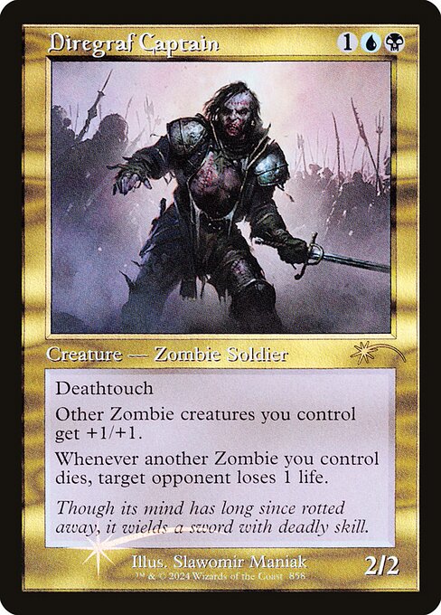 Diregraf Captain (858) (Foil) - Secret Lair Drop - Game On