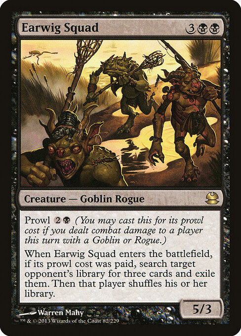 Earwig Squad (82) - Modern Masters - Game On