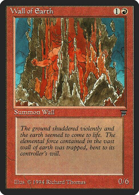 Wall of Earth (169) - Legends - Game On