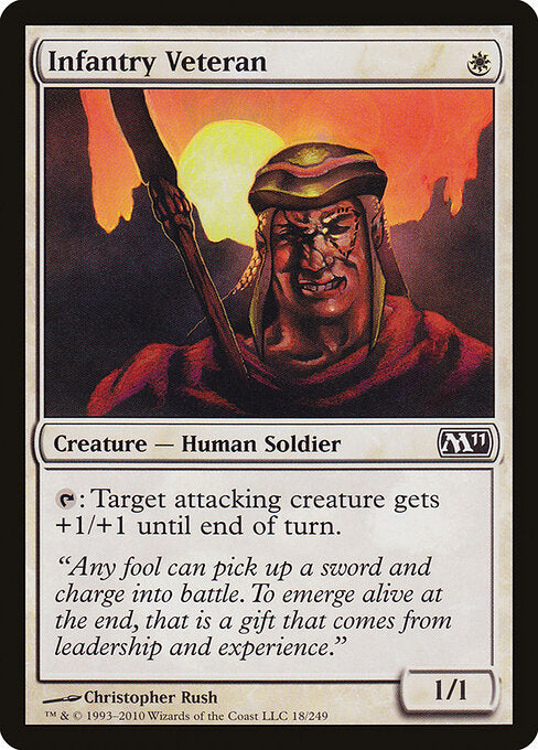 Infantry Veteran (18) - Magic 2011 - Game On