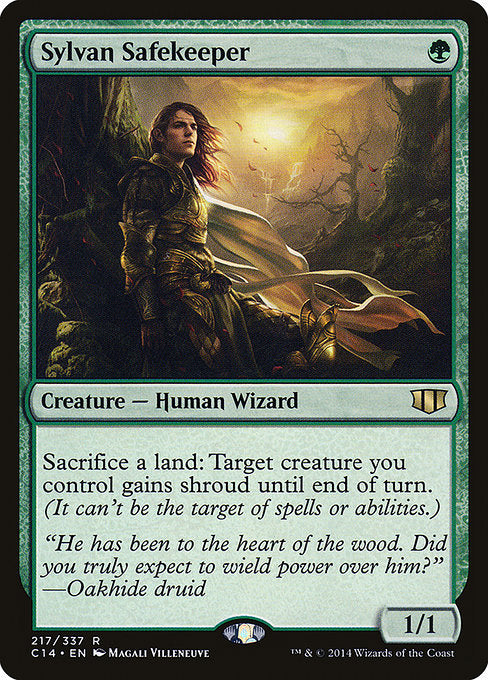 Sylvan Safekeeper (217) - Commander 2014 - Game On