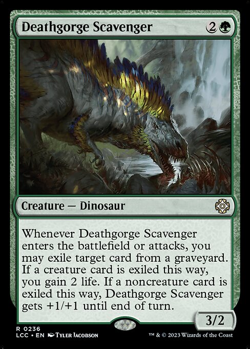 Deathgorge Scavenger (236) - The Lost Caverns of Ixalan Commander - Game On
