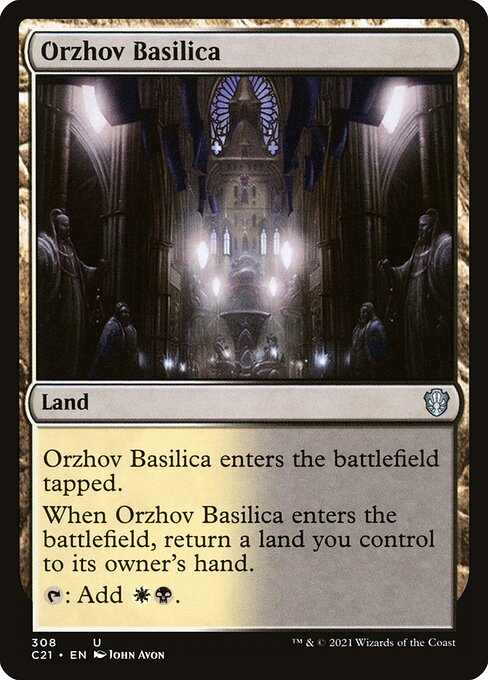 Orzhov Basilica (308) - Commander 2021 - Game On