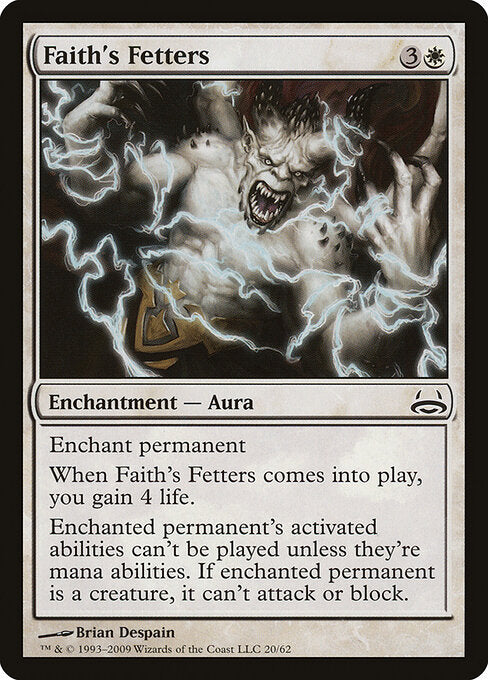 Faith's Fetters (20) - Duel Decks: Divine vs. Demonic - Game On