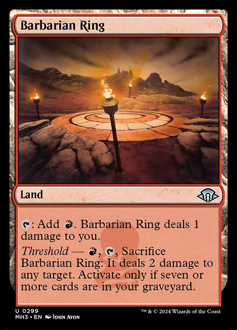 Barbarian Ring (299) - Modern Horizons 3 - Game On