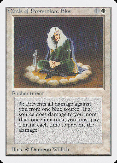 Circle of Protection: Blue (11) - Unlimited Edition - Game On