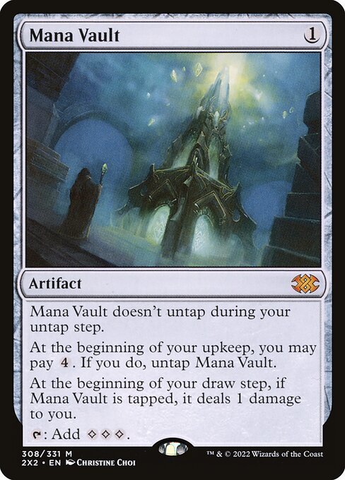 Mana Vault (308) - Double Masters 2022 - Game On