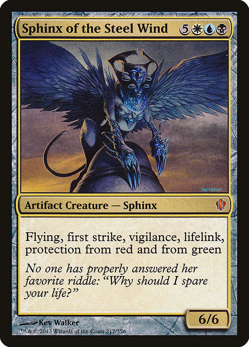 Sphinx of the Steel Wind (217) - Commander 2013 - Game On